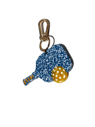 Hand-painted Pickleball Bag Charm & Keychain -The Pickleball Store at Auburn