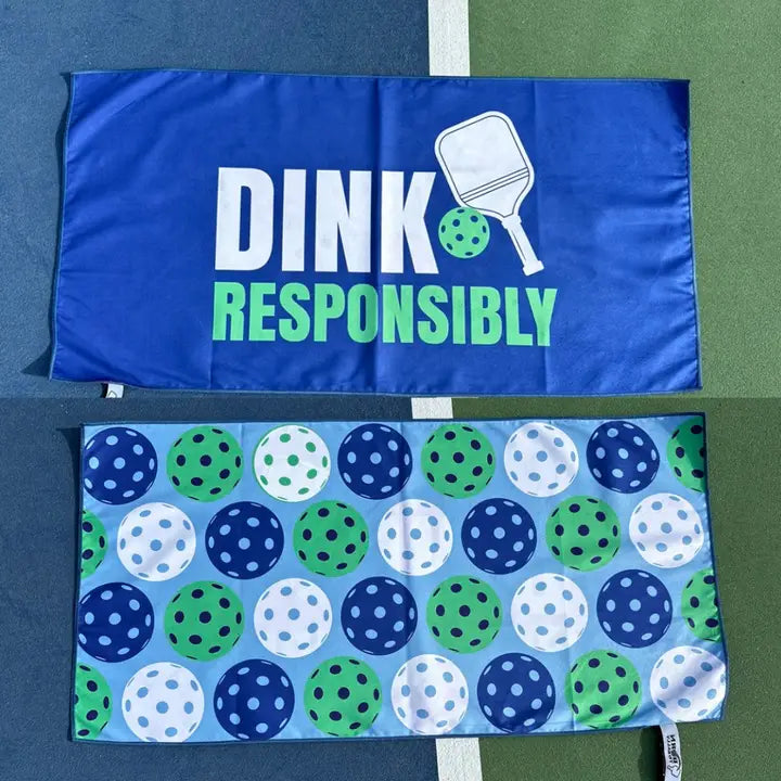 Double-Sided Microfiber Pickleball Towels -The Pickleball Store at Auburn