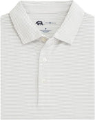 Pickleball Sport Gray Hairline Stripe Performance Polo -The Pickleball Store at Auburn