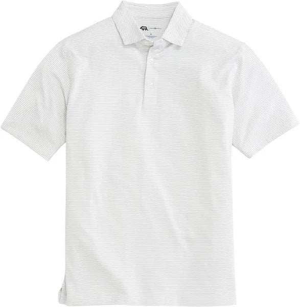 Pickleball Sport Blue Hairline Stripe Performance Polo -The Pickleball Store at Auburn
