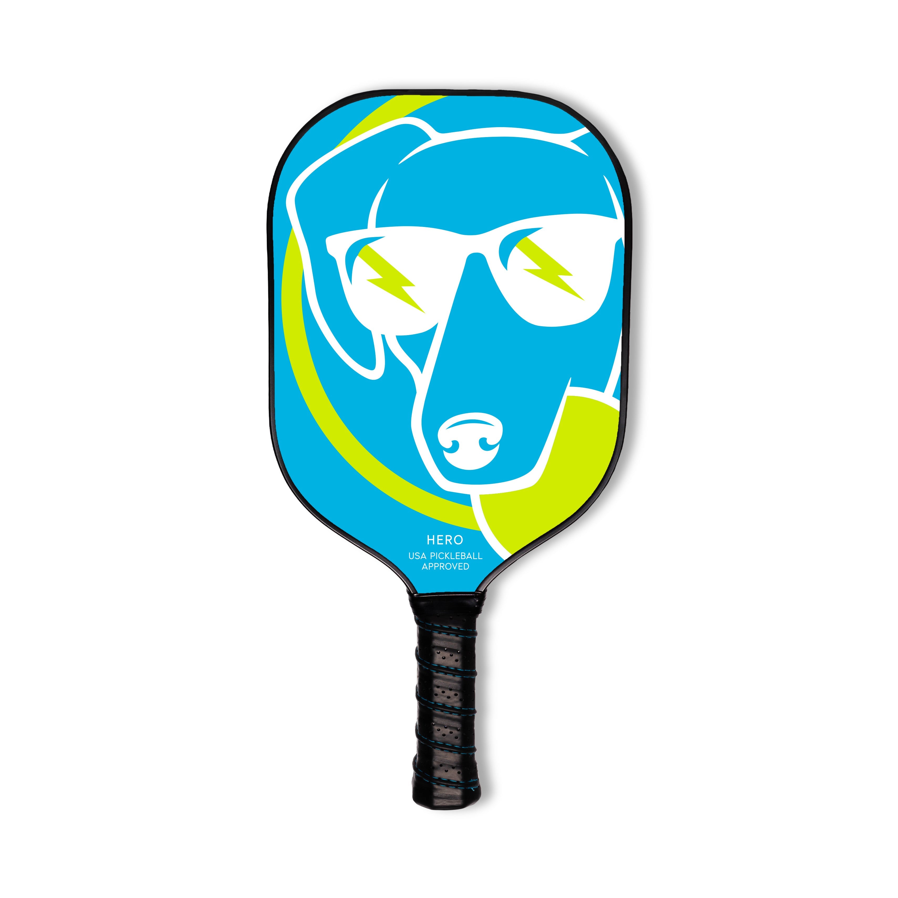 Hero Blue Dog Pickleball Paddle -The Pickleball Store at Auburn