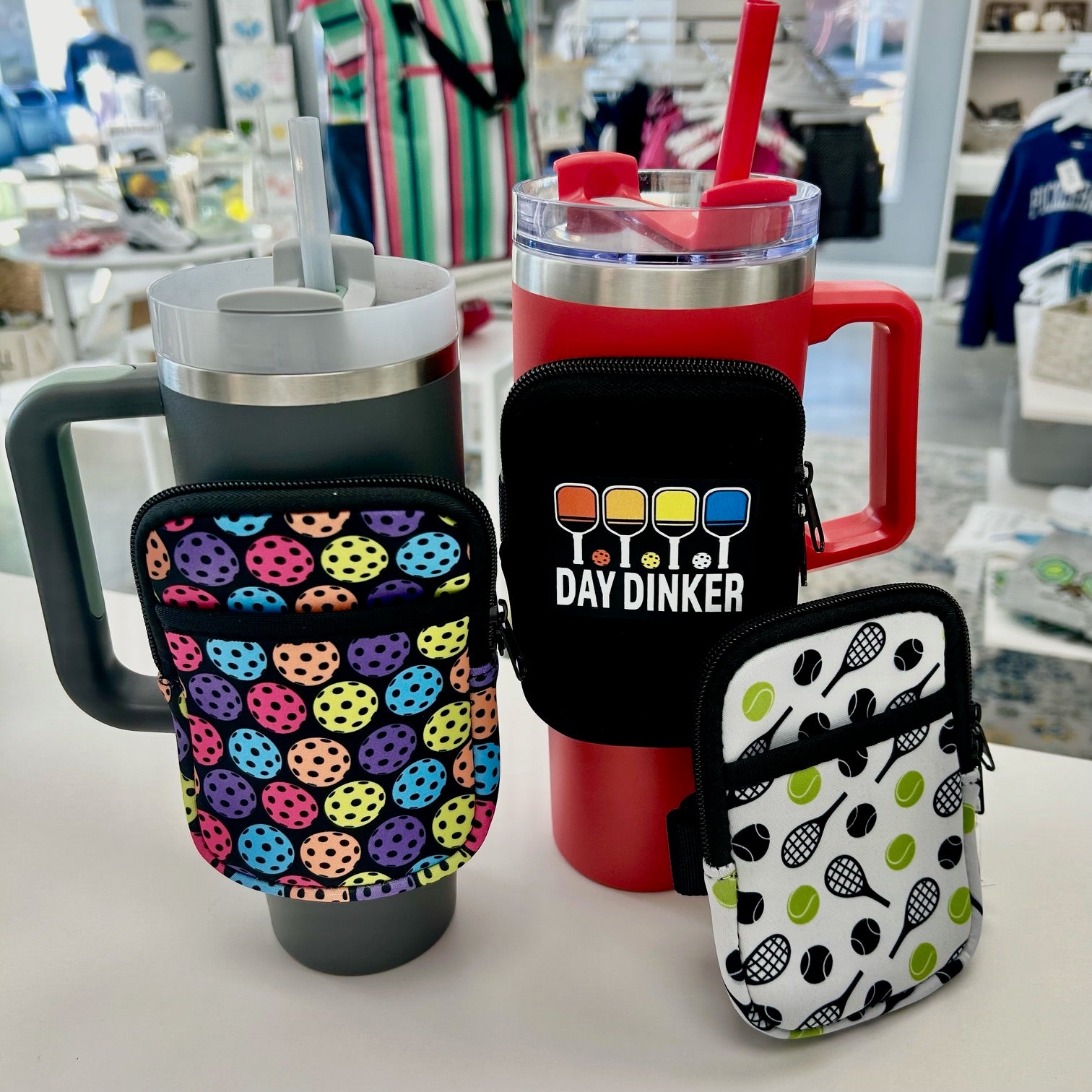 Pickleball Water Bottle Pouch -The Pickleball Store at Auburn