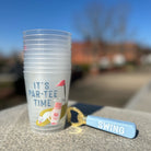 Mud Pie Golf Party Cups with Opener Set -The Pickleball Store at Auburn