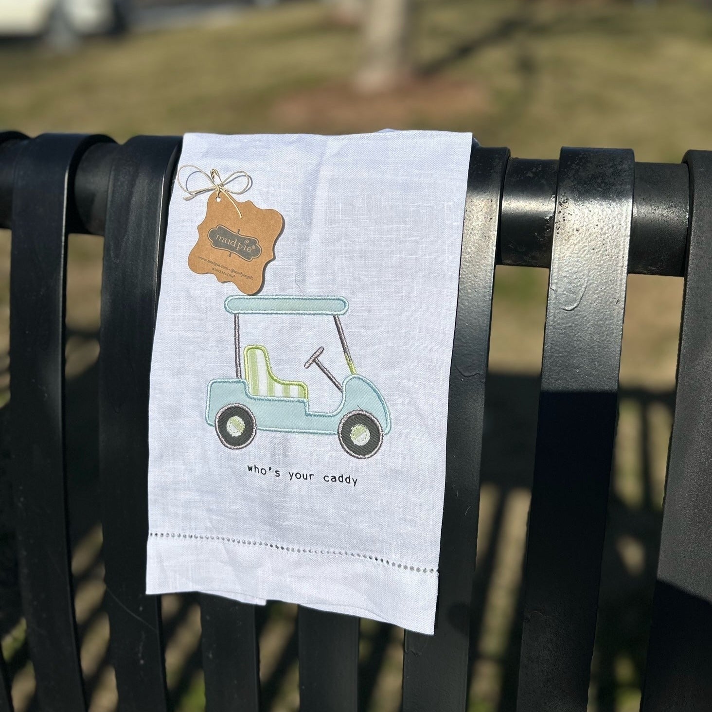 Mud Pie Golf Kitchen Towels -The Pickleball Store at Auburn