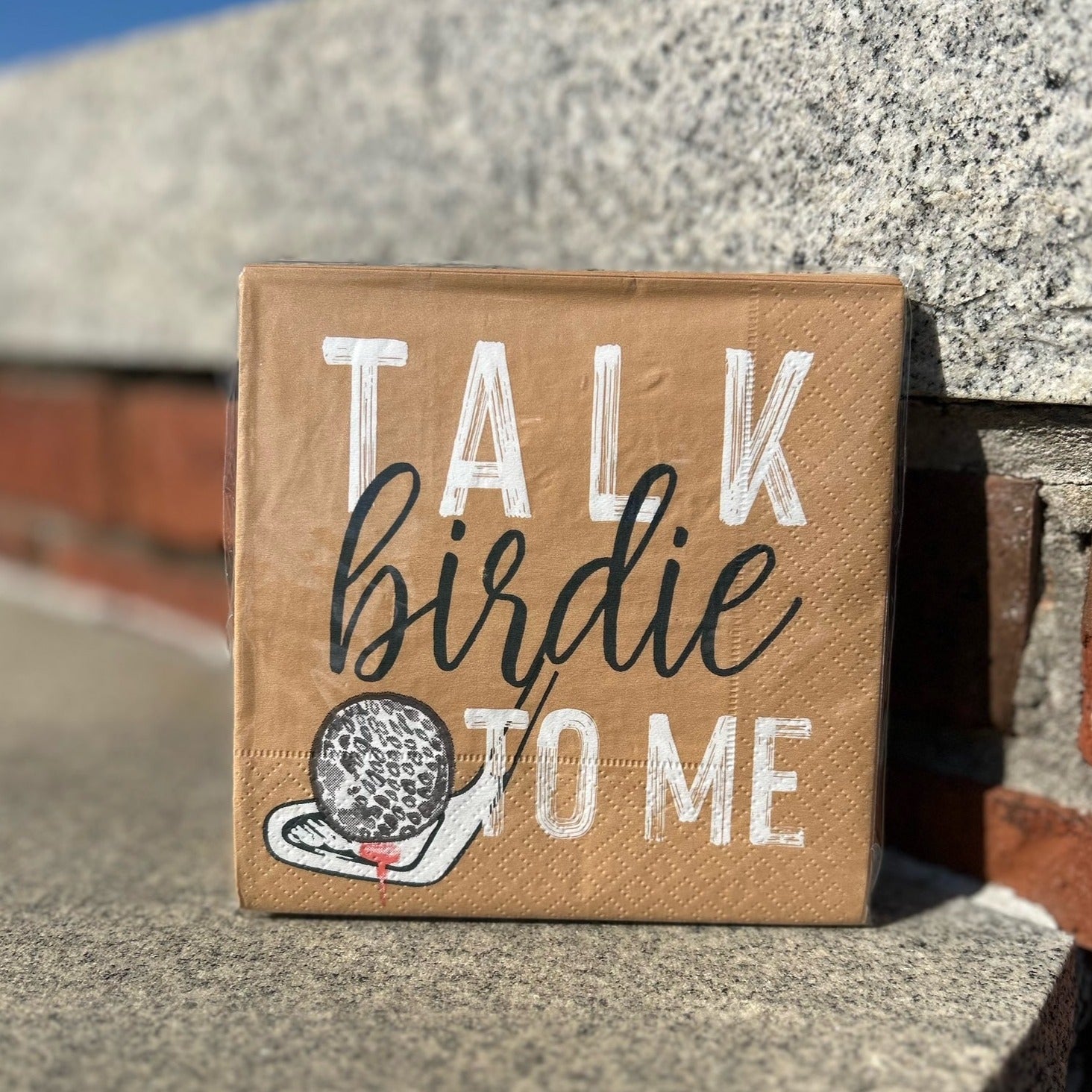 Mud Pie Golf Napkins -The Pickleball Store at Auburn