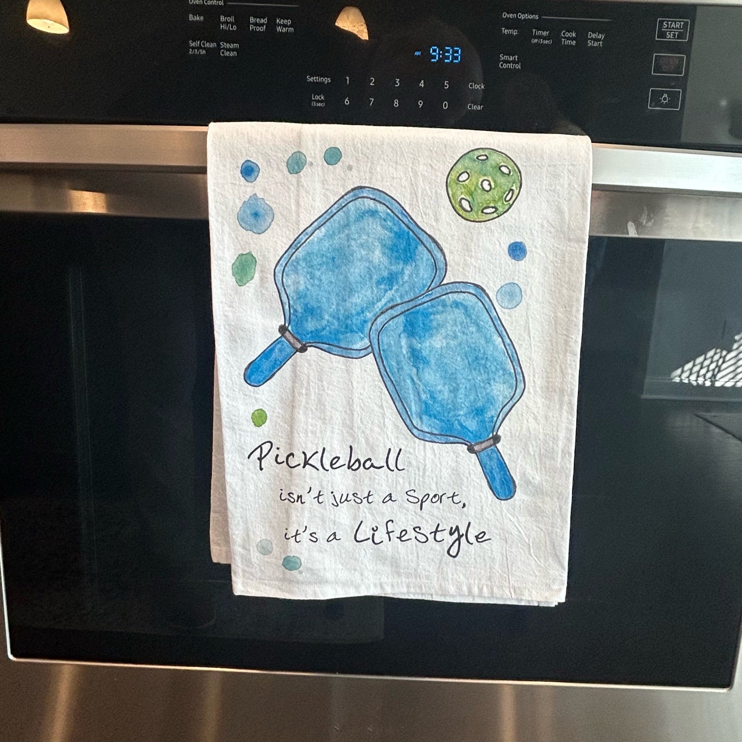 Pickleball Kitchen Dish Towels -The Pickleball Store at Auburn