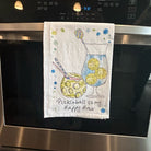 Pickleball Happy Hour Kitchen Dish Towel -The Pickleball Store at Auburn