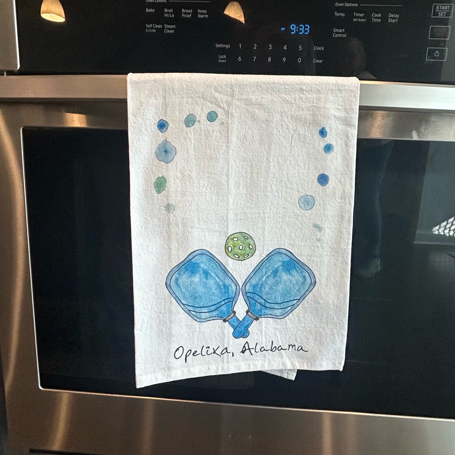 Opelika Pickleball Kitchen Towels -The Pickleball Store at Auburn