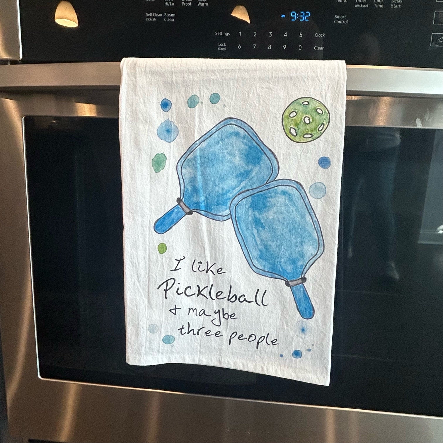 Pickleball Kitchen Dish Towels -The Pickleball Store at Auburn