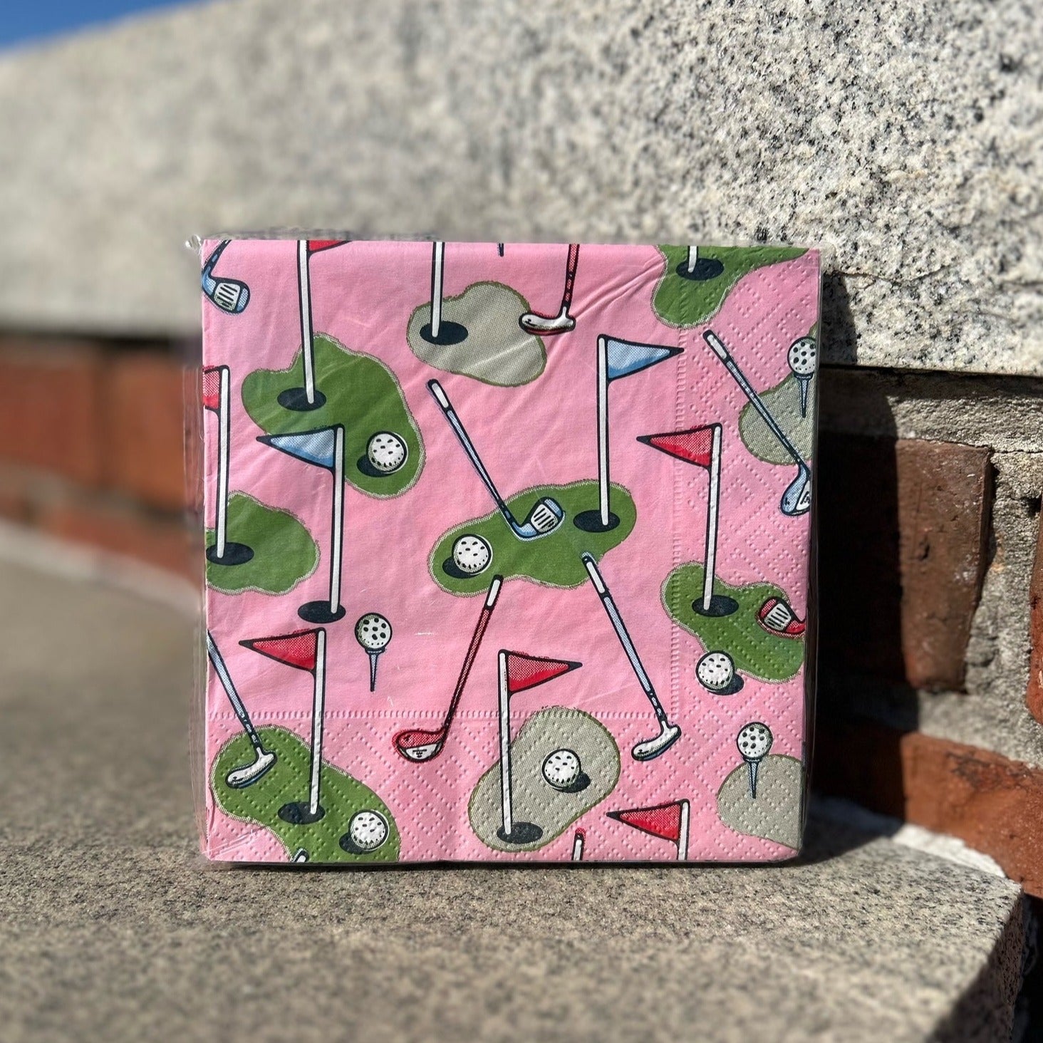 Mud Pie Golf Napkins -The Pickleball Store at Auburn