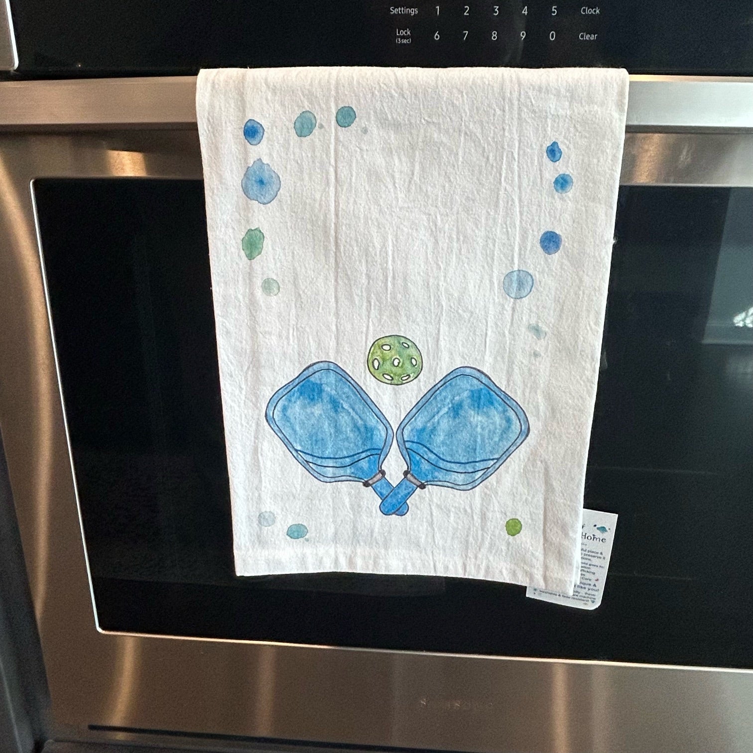 Pickleball Kitchen Dish Towels -The Pickleball Store at Auburn