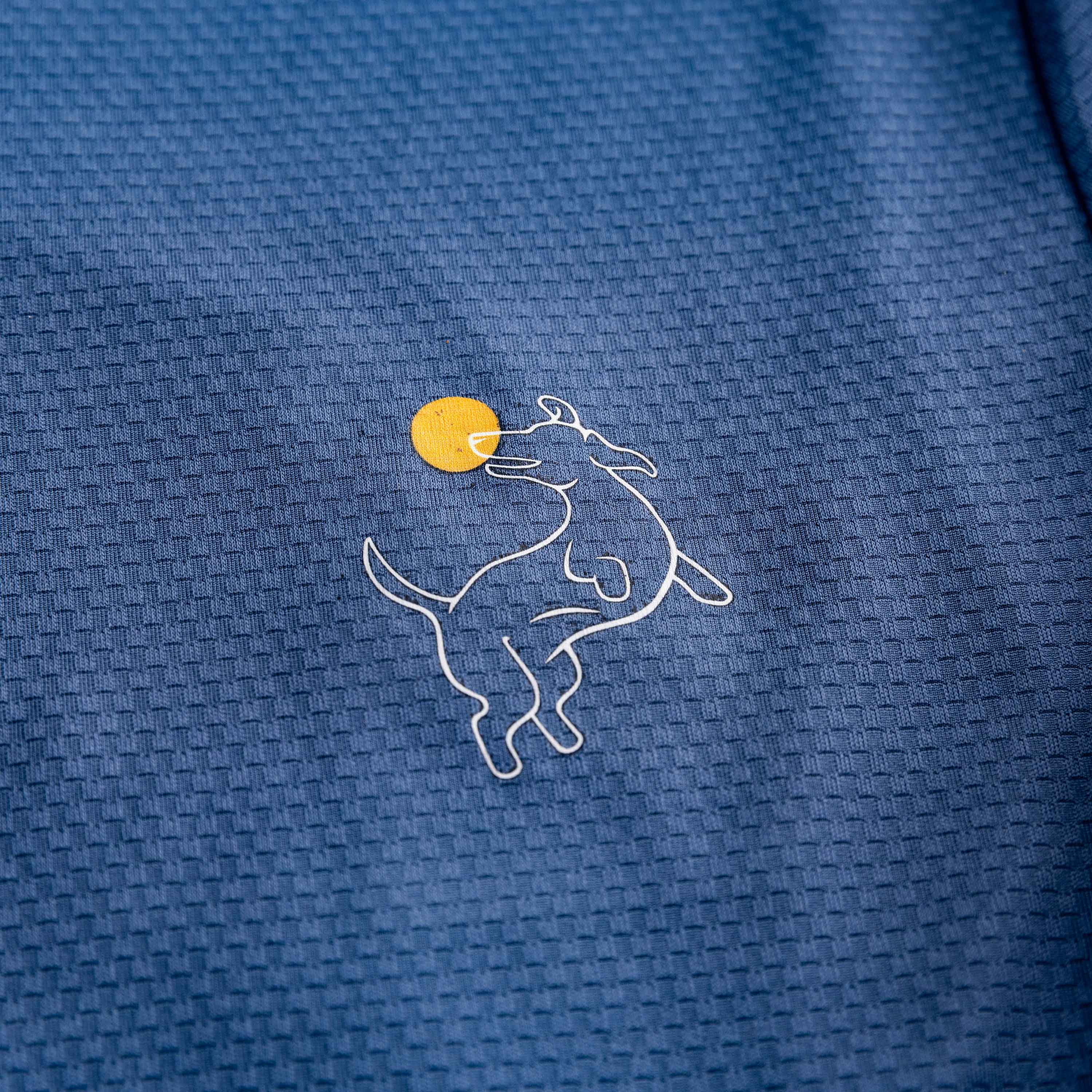 Navy Zip-Front Sun Hoodie -The Pickleball Store at Auburn