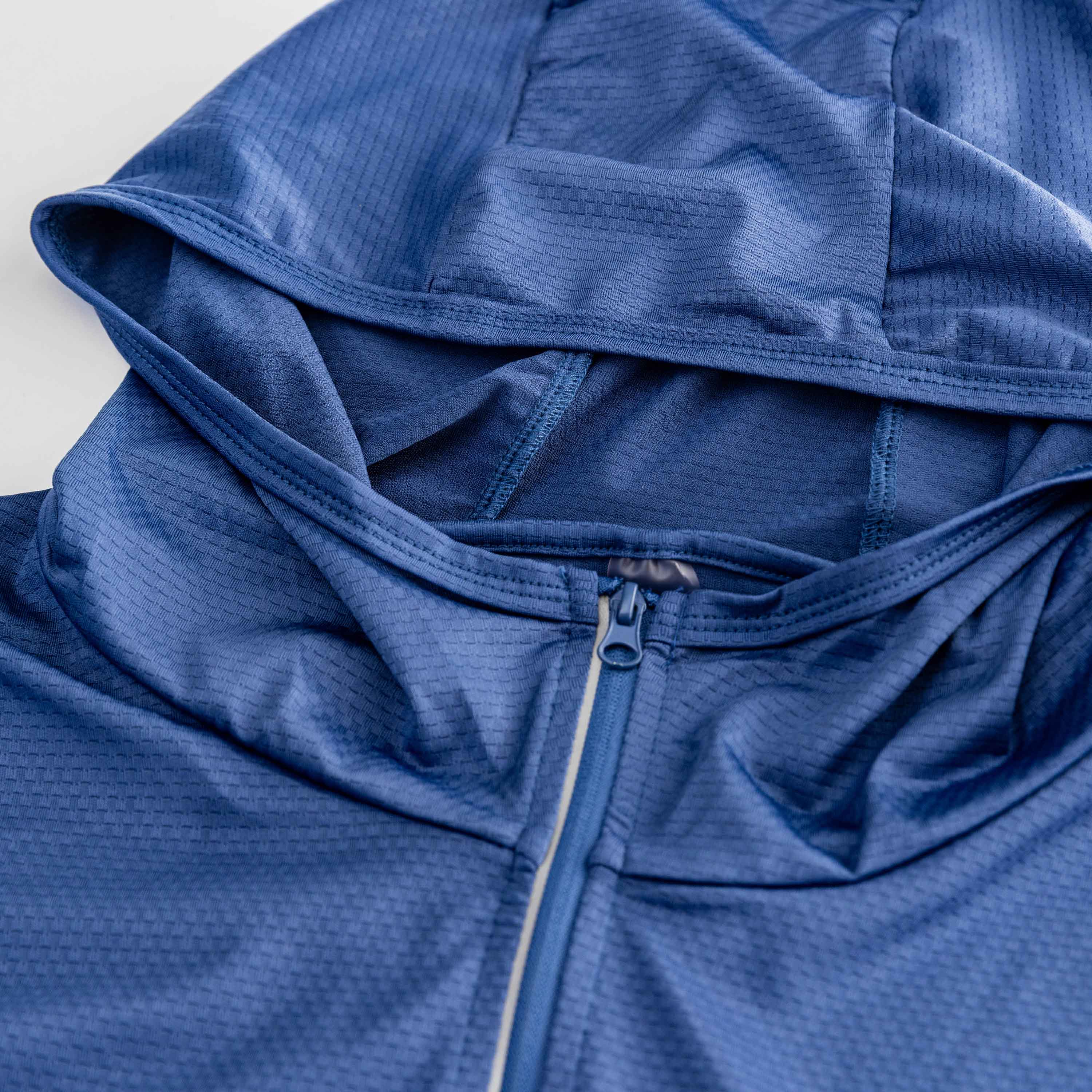Navy Zip-Front Sun Hoodie -The Pickleball Store at Auburn