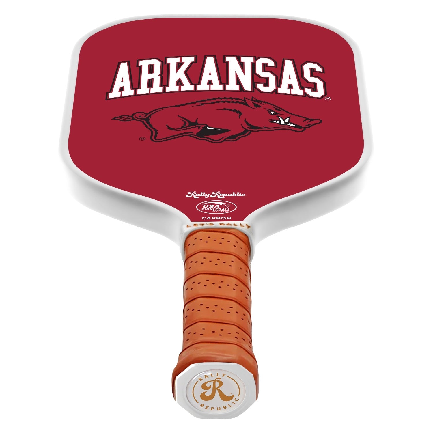 Arkansas Razorbacks Cardinal Tusk Pickleball Paddle -The Pickleball Store at Auburn