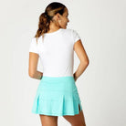 Sofibella Short Sleeve UV-Protected White Top -The Pickleball Store at Auburn