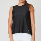 Sofibella Sleeveless UV-Protected Black Top -The Pickleball Store at Auburn