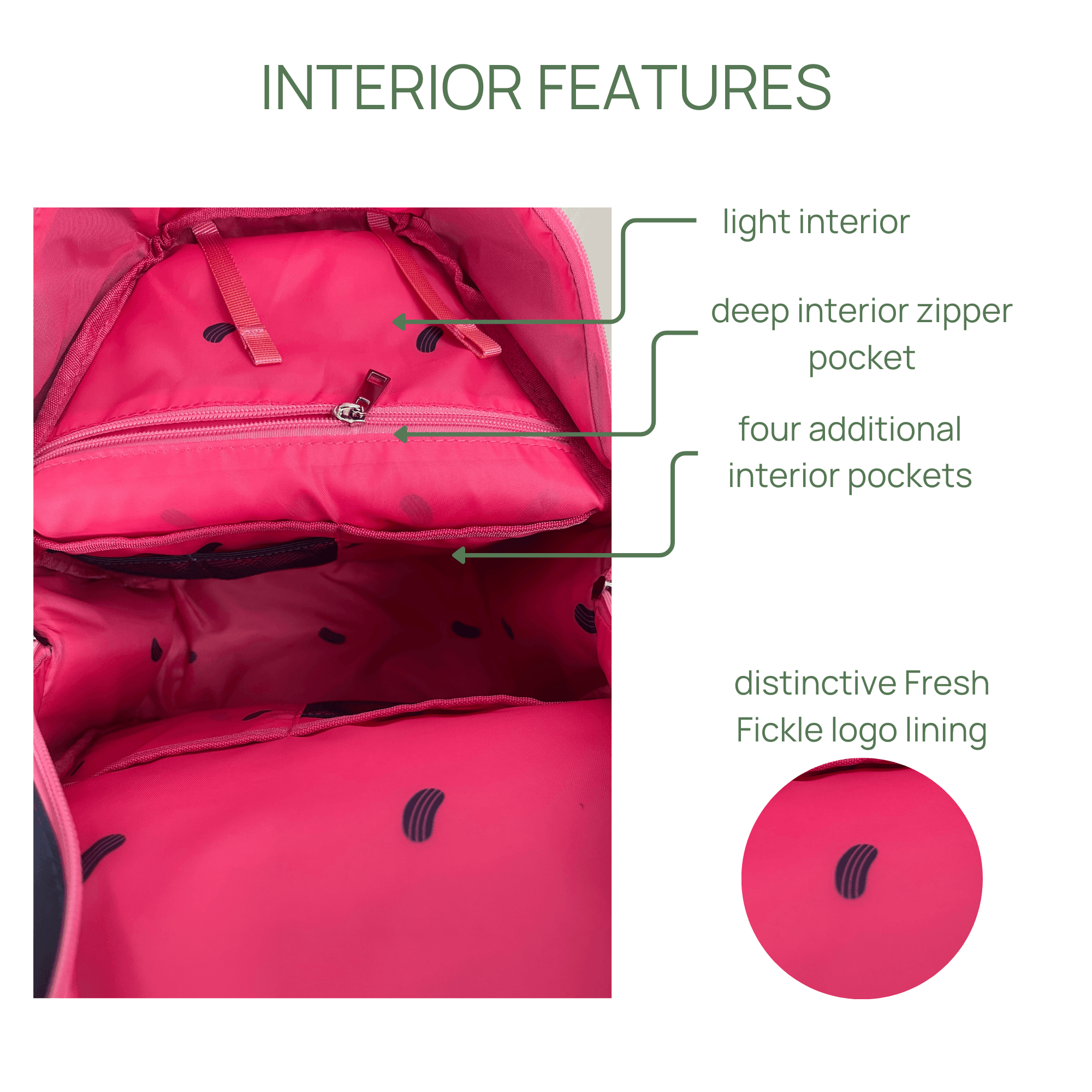 Teddi Pickleball Backpack -The Pickleball Store at Auburn