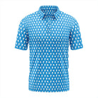 Pickled Blue Performance Polo -The Pickleball Store at Auburn