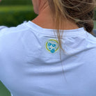 Women's White Lux Kitchen's Closed Tee -The Pickleball Store at Auburn