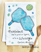 Opelika Pickleball Kitchen Towels -The Pickleball Store at Auburn