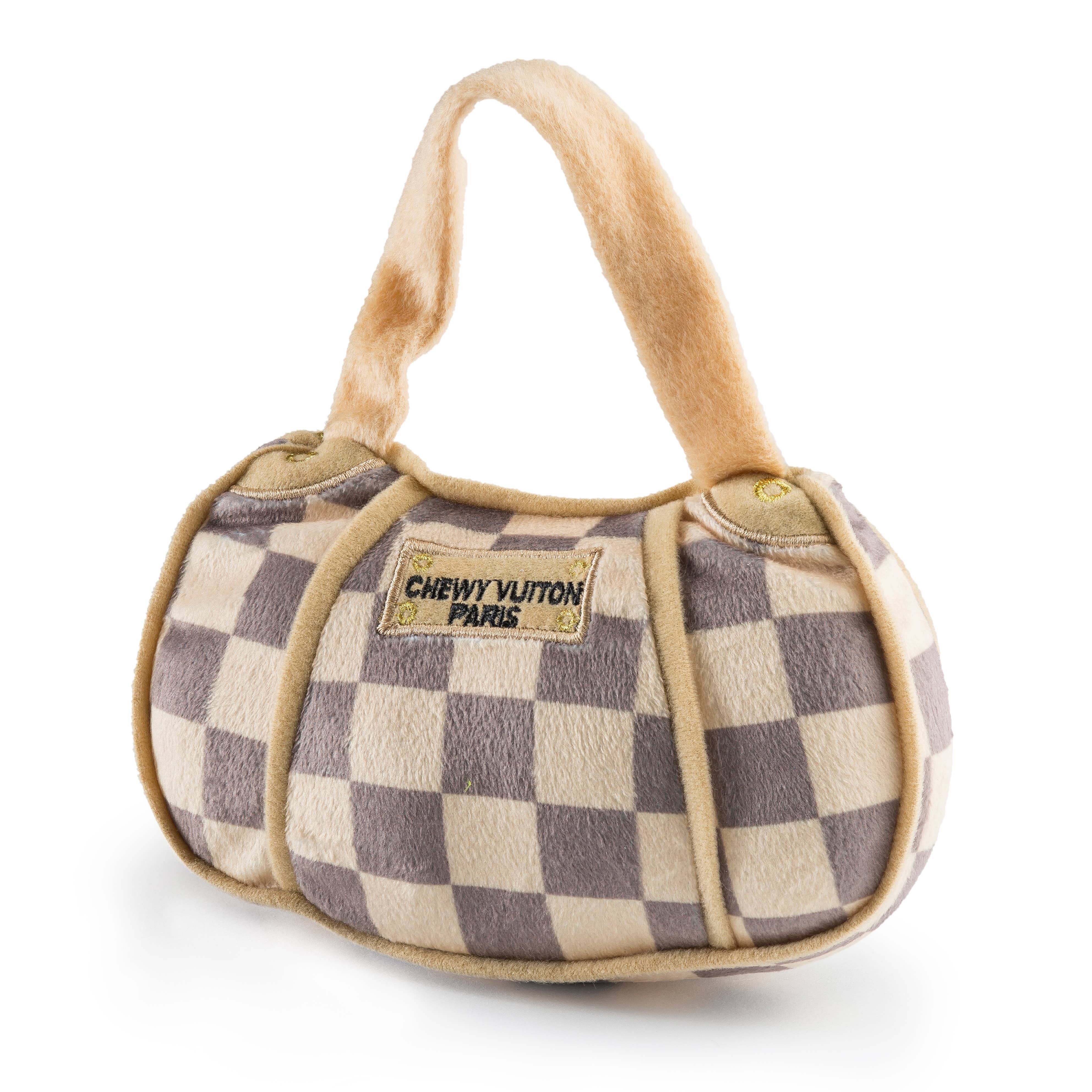 Chewy Vuiton Handbag Squeaker Dog Toy -The Pickleball Store at Auburn