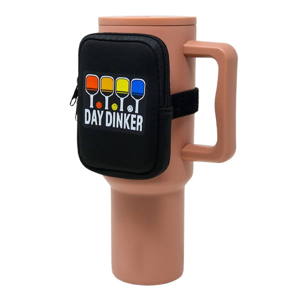 Tumbler Zippered Carry Pouch Day Dinker -The Pickleball Store at Auburn