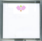 Pink Pickleball Paddles Notepad with Acrylic Base -The Pickleball Store at Auburn