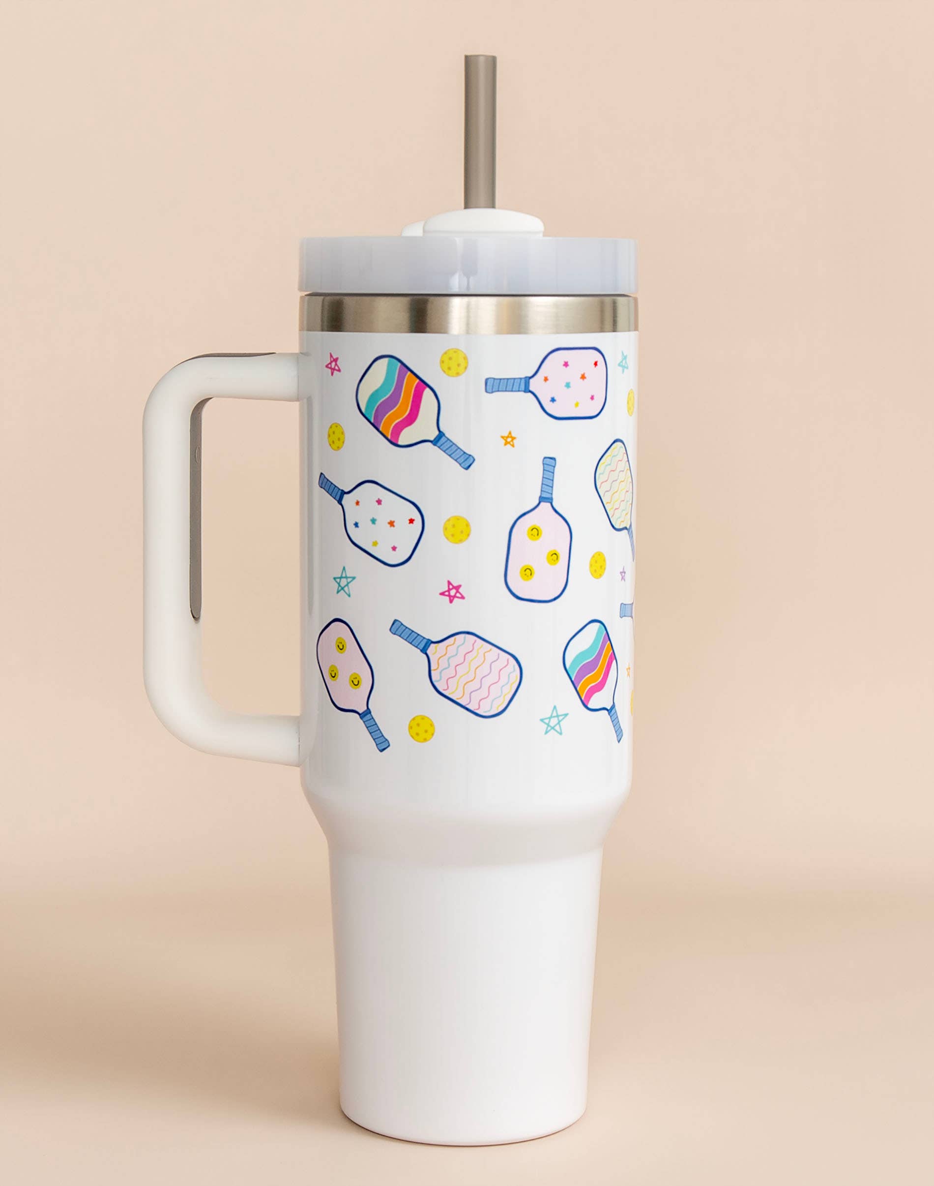 Pickleball 40oz Tumbler -The Pickleball Store at Auburn