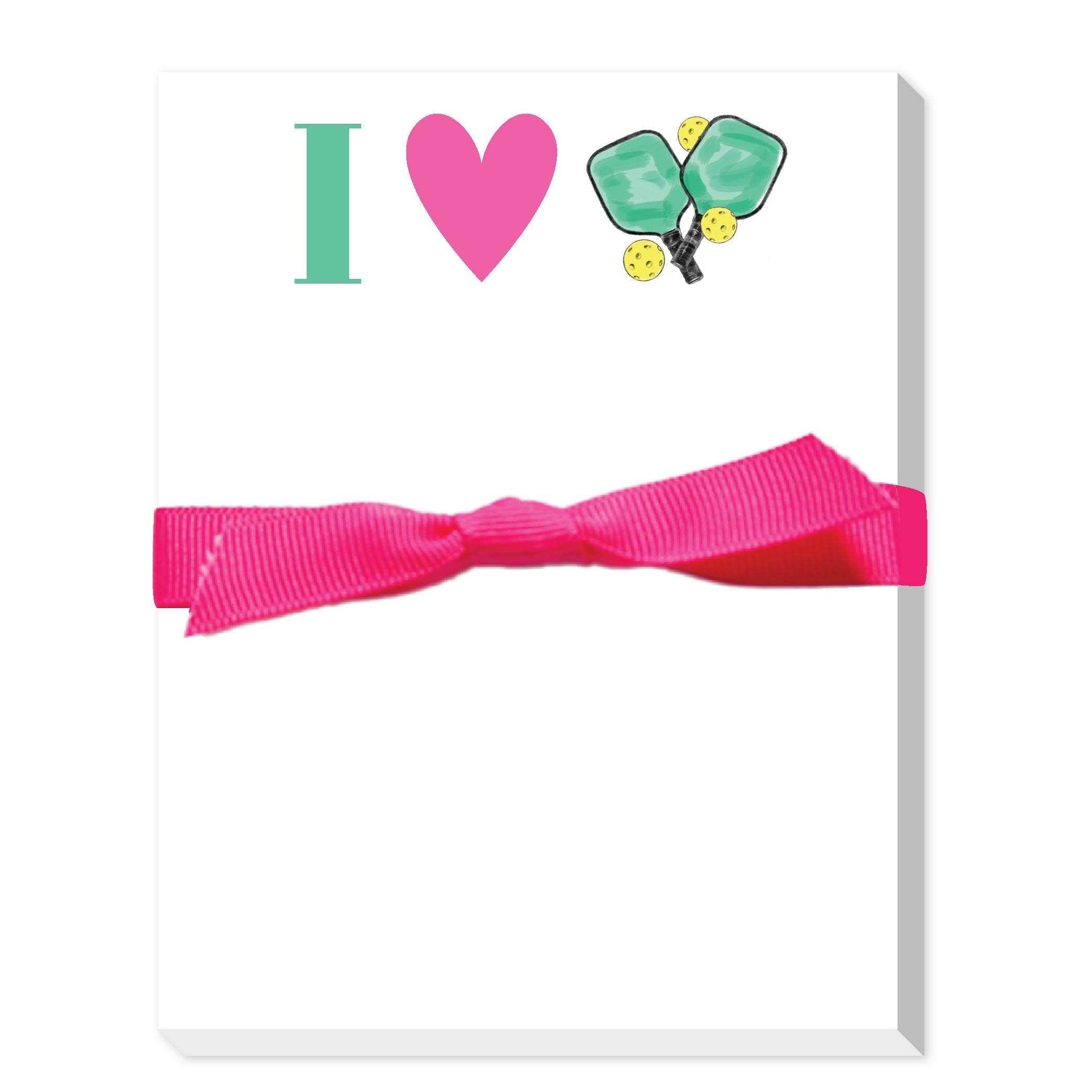 I Love Pickleball Notepad -The Pickleball Store at Auburn