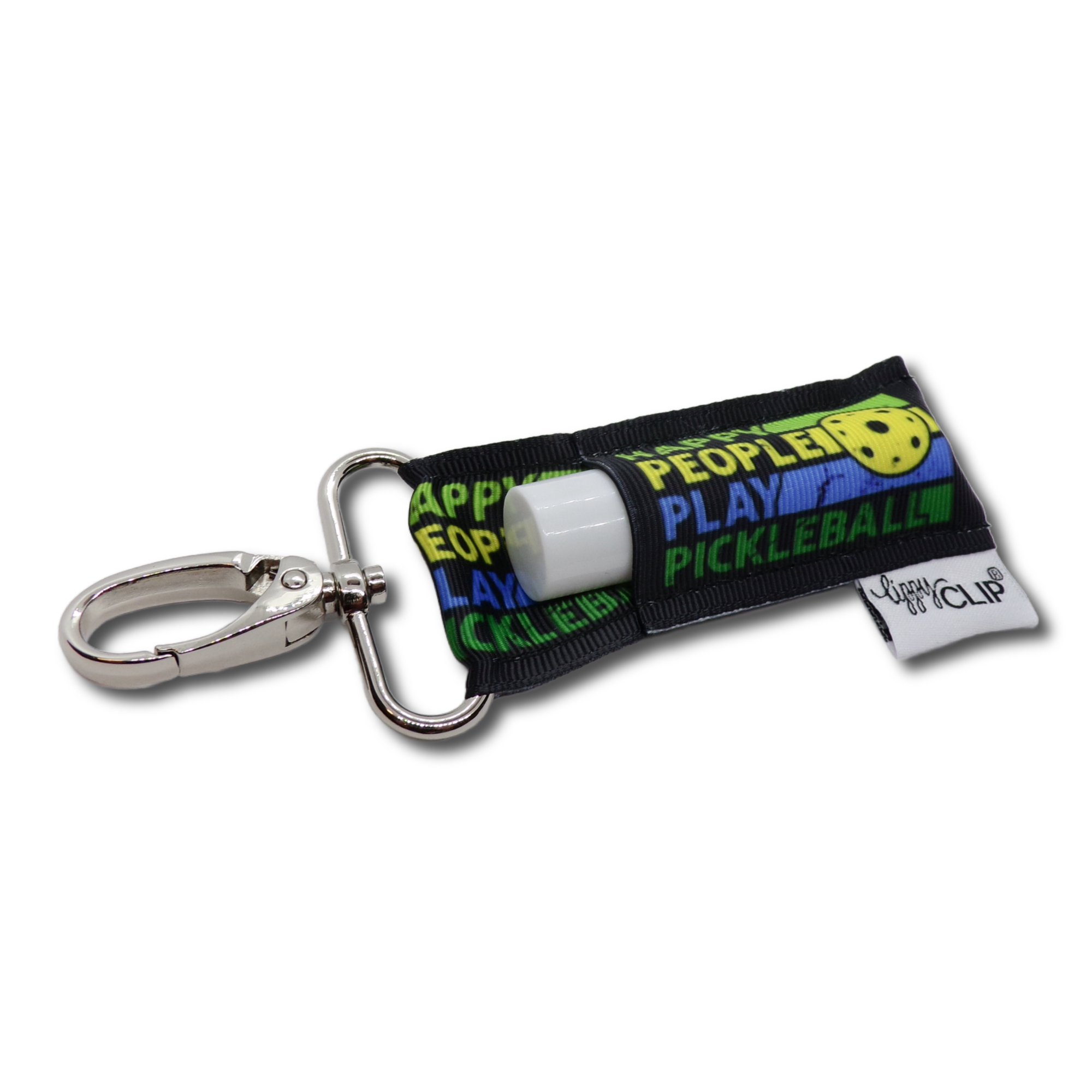Happy People Play Pickleball Lip Balm Holder -The Pickleball Store at Auburn