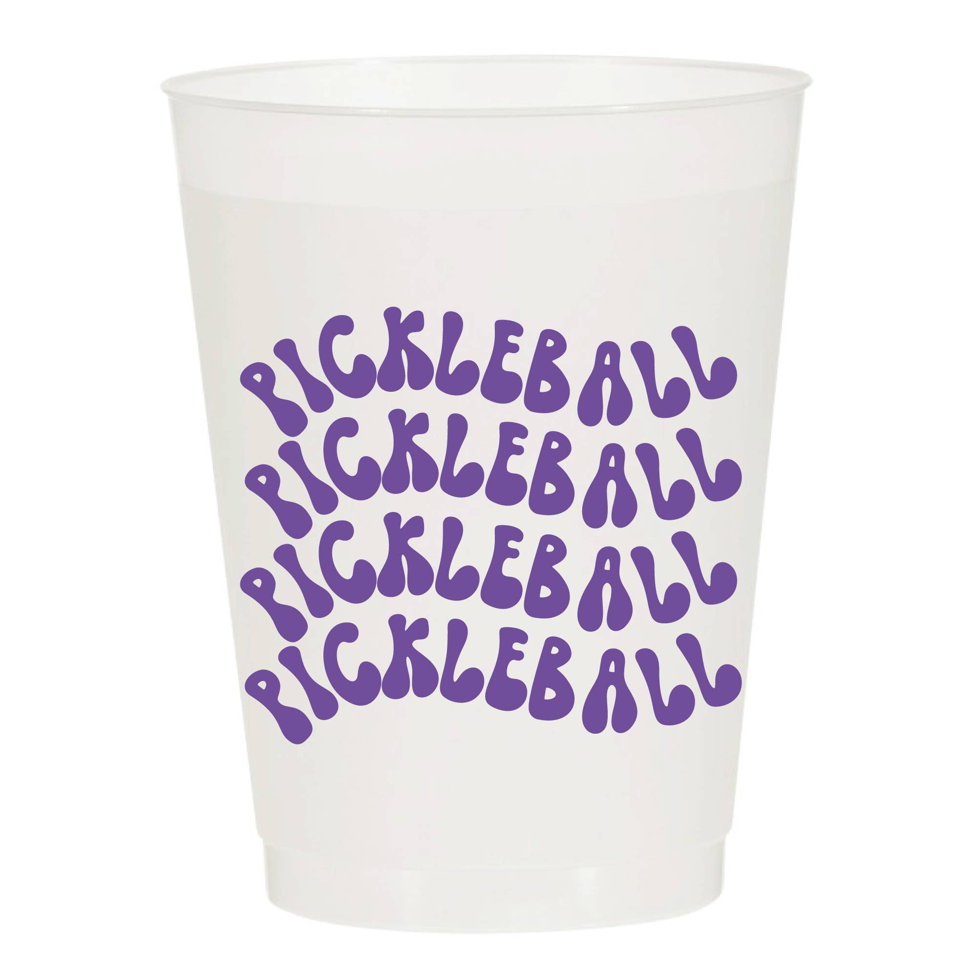 Pickleball Frosted Cups -The Pickleball Store at Auburn