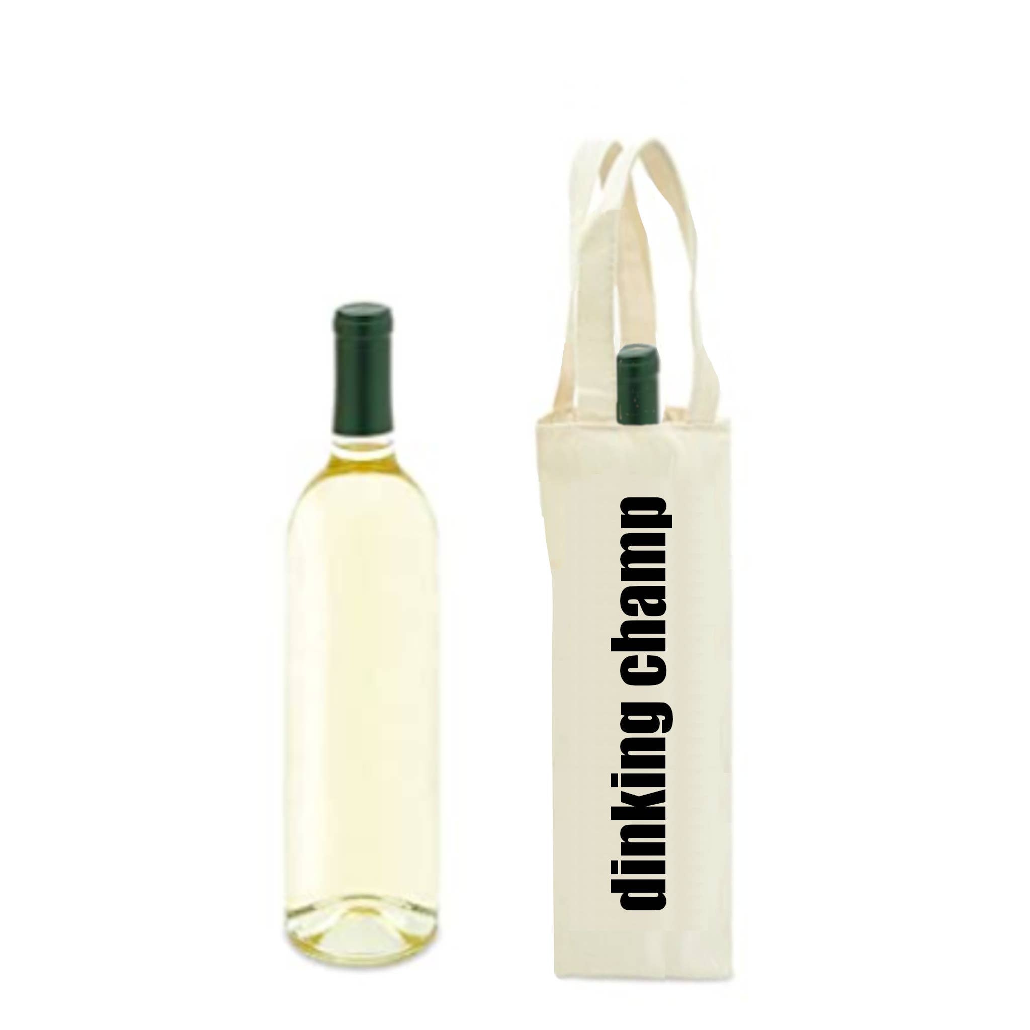 Pickleball Canvas Wine Totes -The Pickleball Store at Auburn