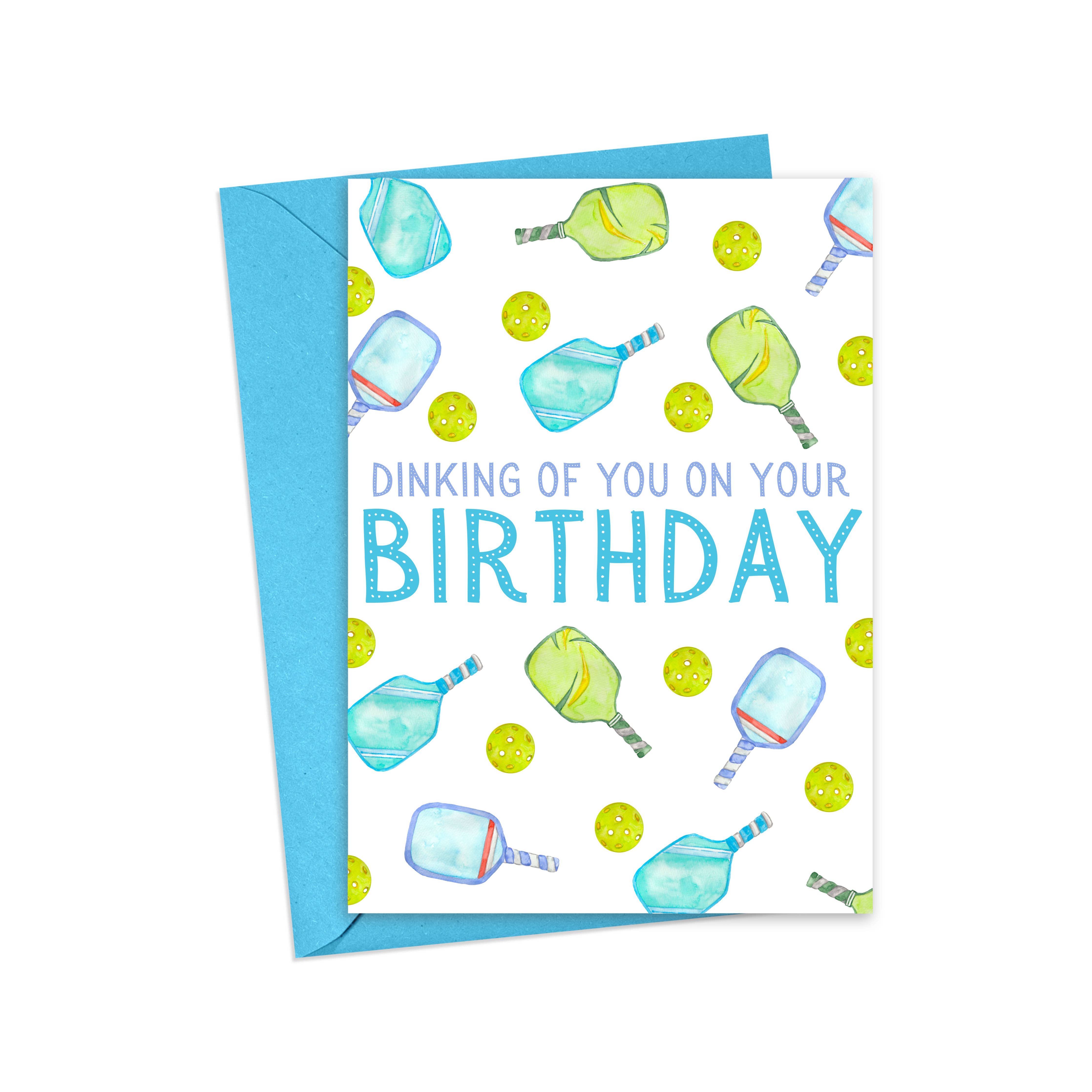 Pickleball Birthday Card -The Pickleball Store at Auburn