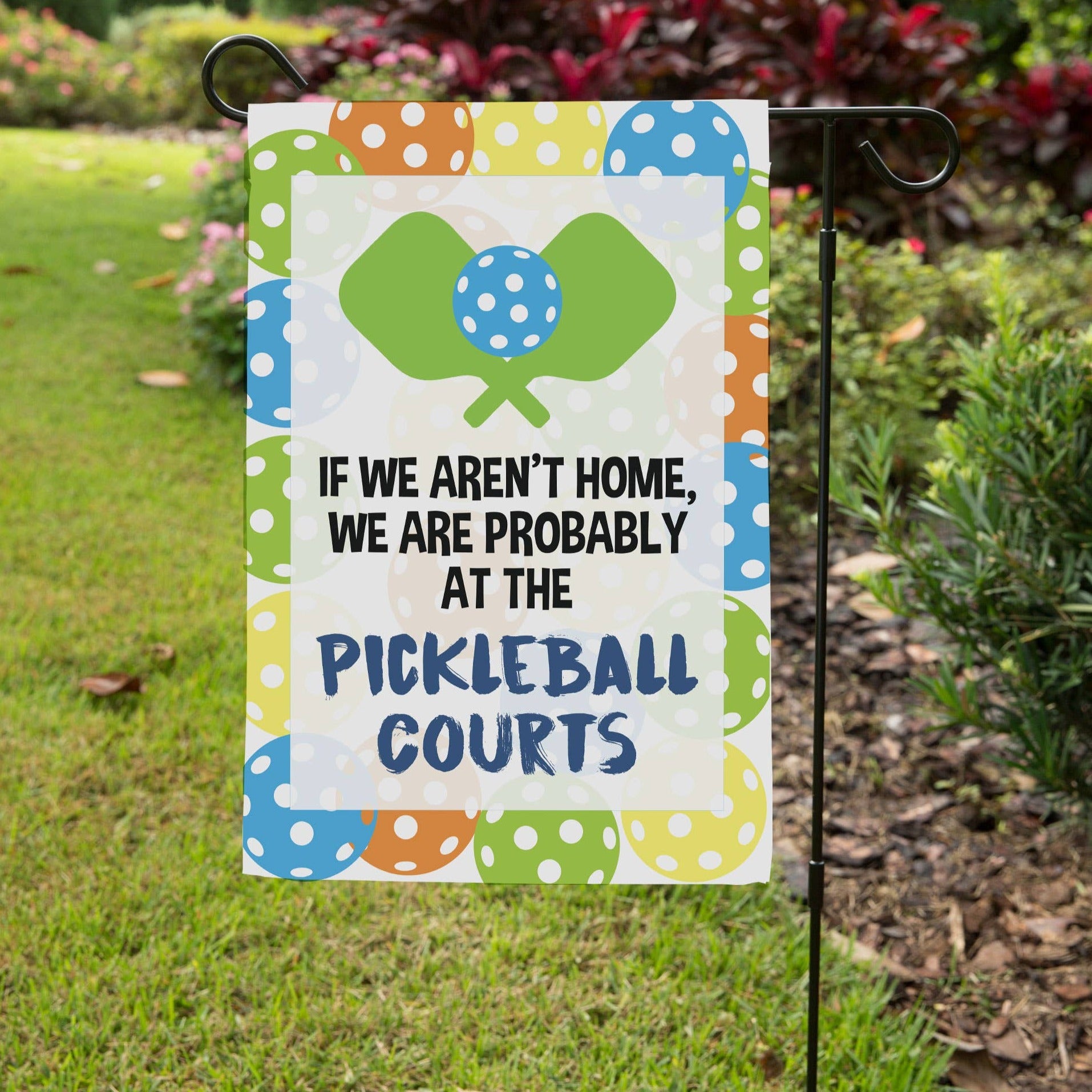 Pickleball Garden Flags - 3 Styles -The Pickleball Store at Auburn
