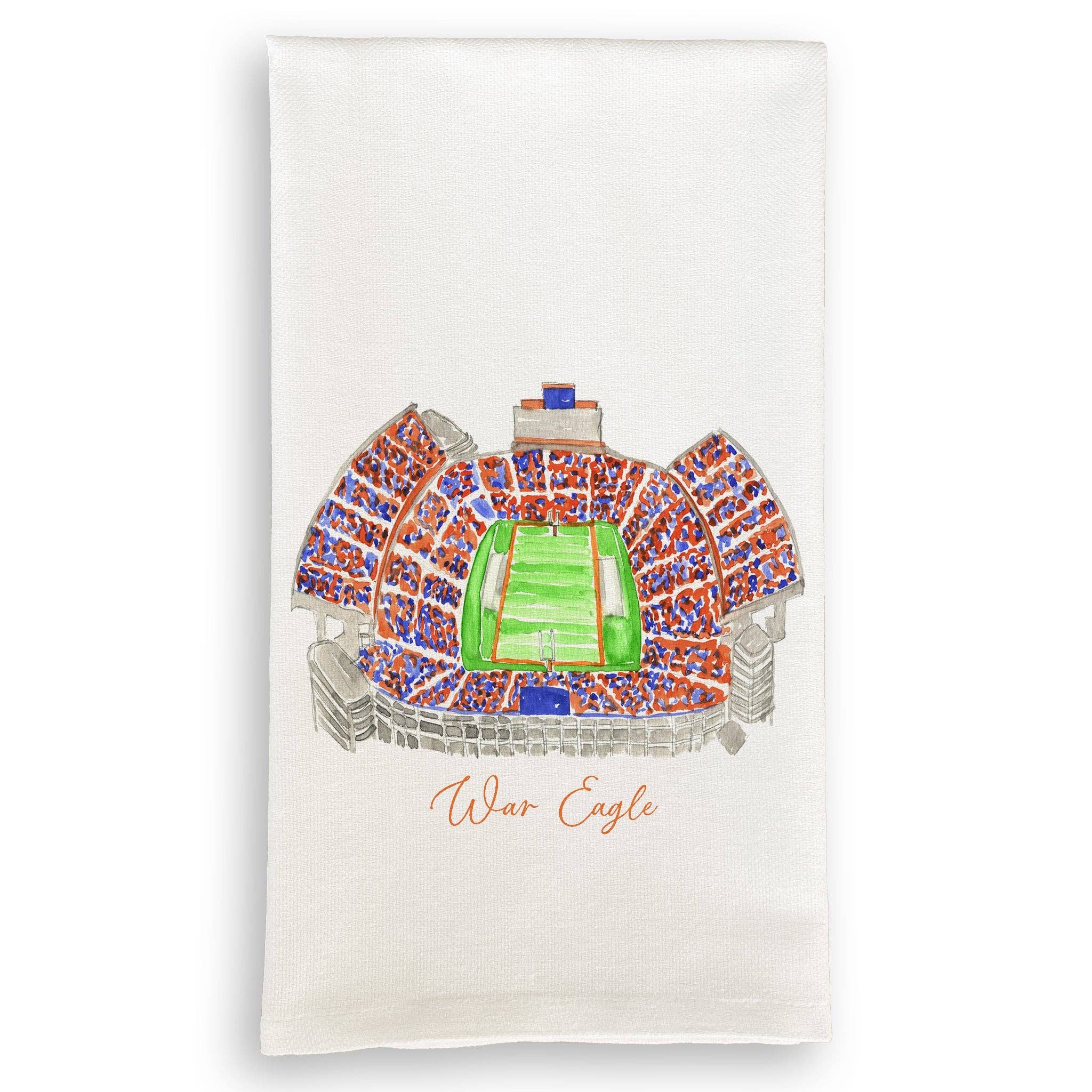 Auburn/Jordan Hare Stadium Dishtowel -The Pickleball Store at Auburn